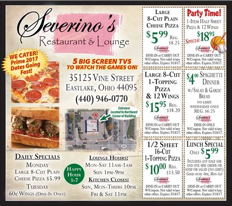 Severino's restaurant & lounge  Spirits in Willoughby